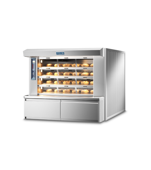 Polin 18 Tray (8m² Baking Space) Steam Tube Artisan Deck Oven 
