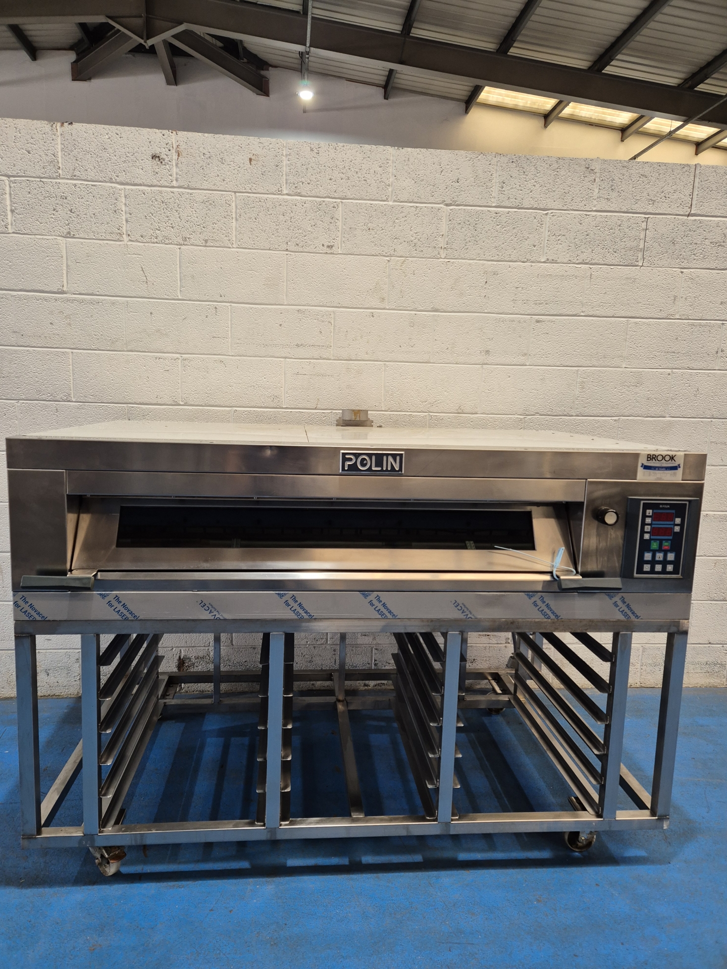 Polin 3 Tray (18" x 30" Trays) Deck Oven