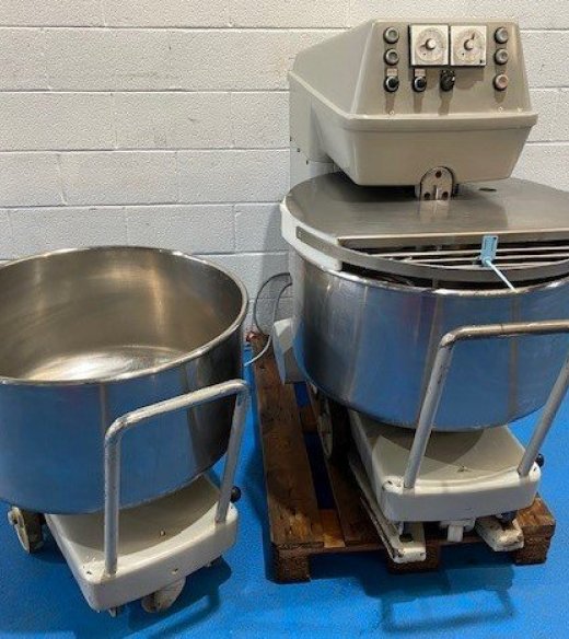 Kemper Removable Bowl 120kg Spiral Mixer