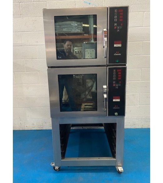 Mono 2 x 5 Trays (400mm x 600mm Trays) Bake Off Ovens On Stand