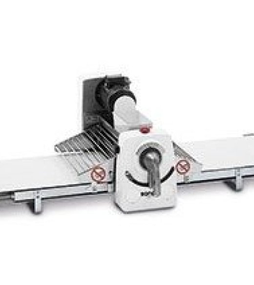 Rondo Manual Adjustment Table Top Pastry Sheeter - 500mm Wide Belts