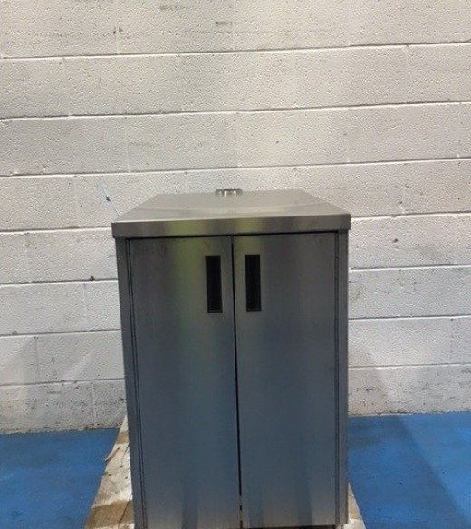 Stainless Steel 2 Door Cupboard