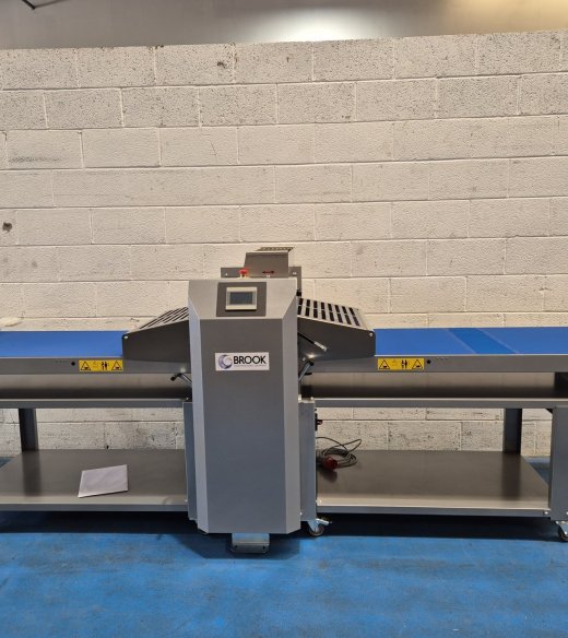 Polin Semi-Automatic Pastry Sheeter - 670mm Wide Belts