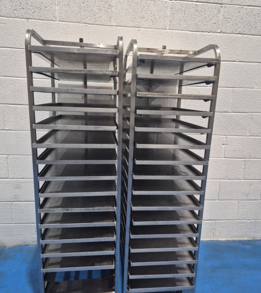 Revent Oven 16 Runner Rack With Trays 