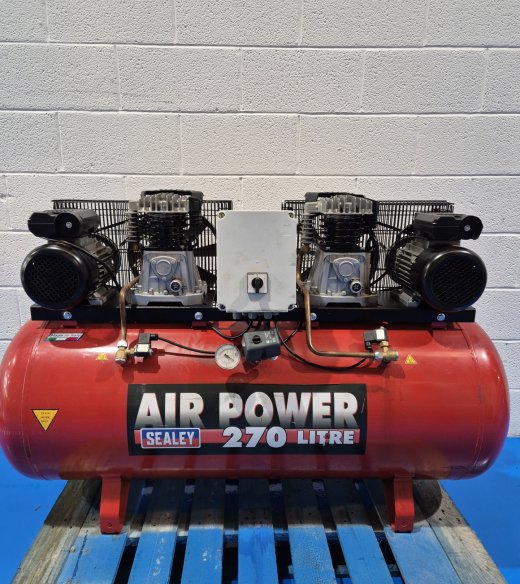 Sealey 270 Litre  Air Compressor