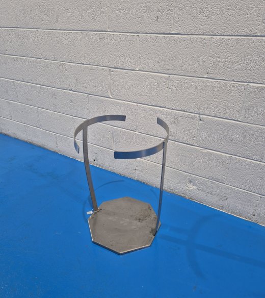 Stainless Bin Bag Holder 