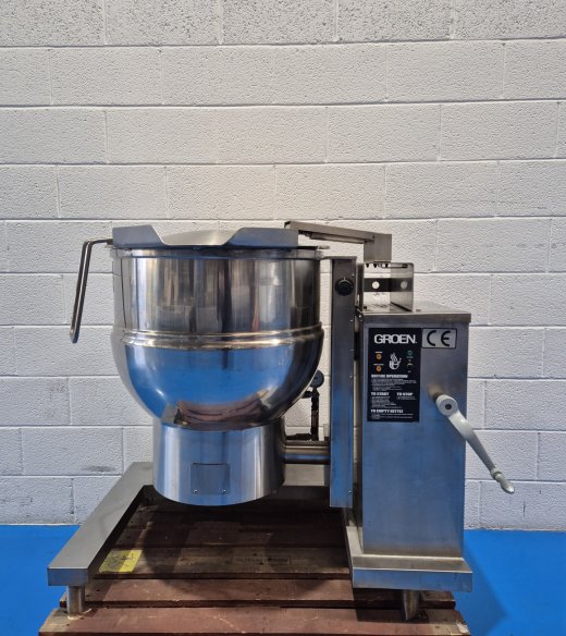 Groen Gas Heated Tilting Kettle