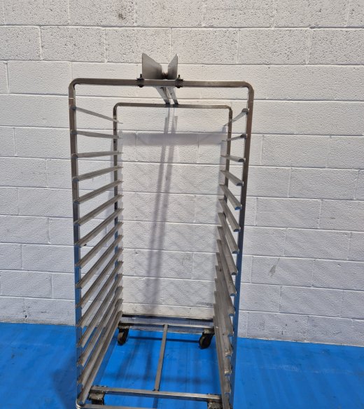 Stainless Steel 15 Runner Double Rack