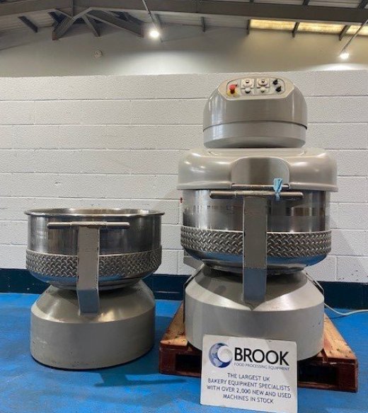 Pietroberto Removable Bowl 120kg Spiral Mixer