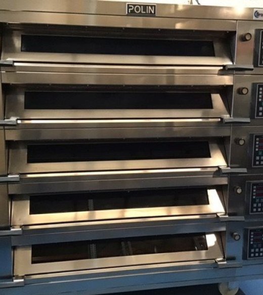 Polin 15 Tray (18"x30" Trays) Modular Electric Deck Oven